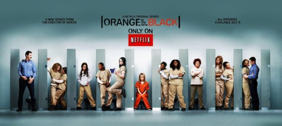 ‘Bingeviewers’ die tv-series in één ruk willen uitkijken, kunnen hun honger stillen met de uitgebreide bibliotheek van kwaliteitsseries, zoals ‘Orange is the new black’.