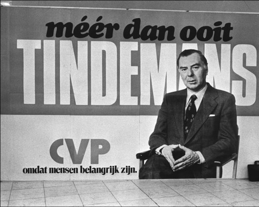 De campagne voor de parlementsverkiezingen in 1977.