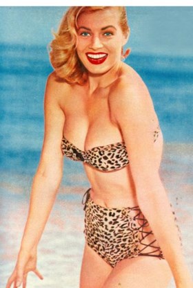 Ekberg, de pin-up.