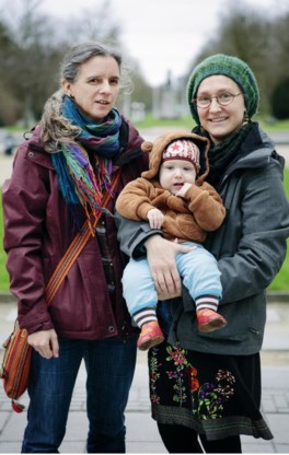 Griet Verstraete (l.) en Juanita Rys.