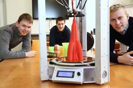 Oost-Vlamingen ontwikkelen betaalbare 3D-printer
