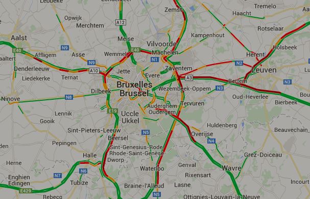 Lange Files Richting Brussel Door Twee Ongevallen - De Standaard