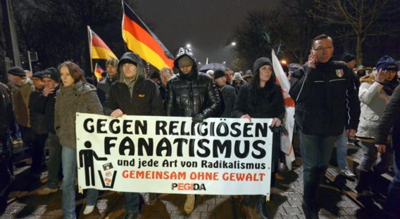 Pegida Vlaanderen vond inspiratie in Dresden.