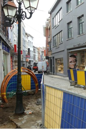 De werken beginnen na carnaval.