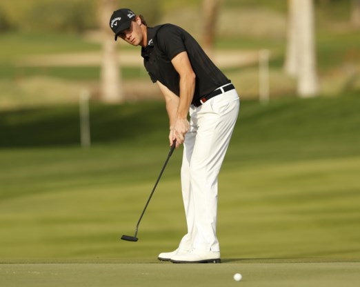 Thomas Pieters valt net buiten top drie in Abu Dhabi