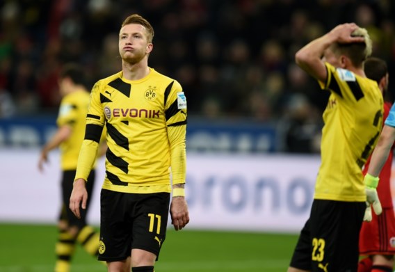 BUNDESLIGA. Dortmund pakt punt bij Leverkusen, Hazard blijft op bank bij winnend Gladbach