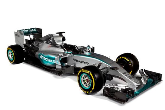 Mercedes wil met deze F1-bolide opnieuw wereldkampioen worden