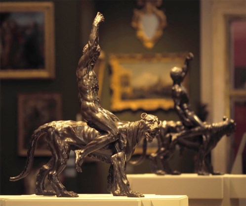 Bronzen beelden mogelijk van Michelangelo