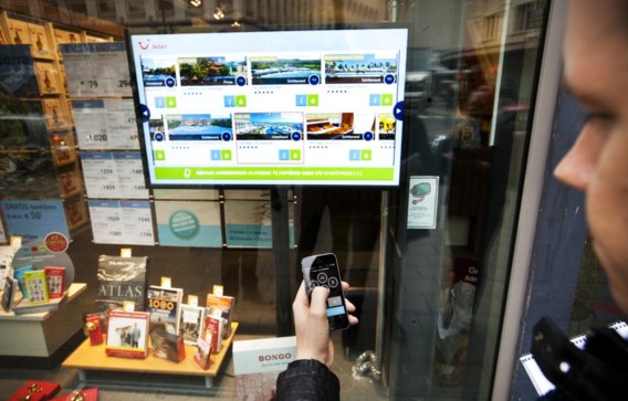 Interactieve reiswinkel.