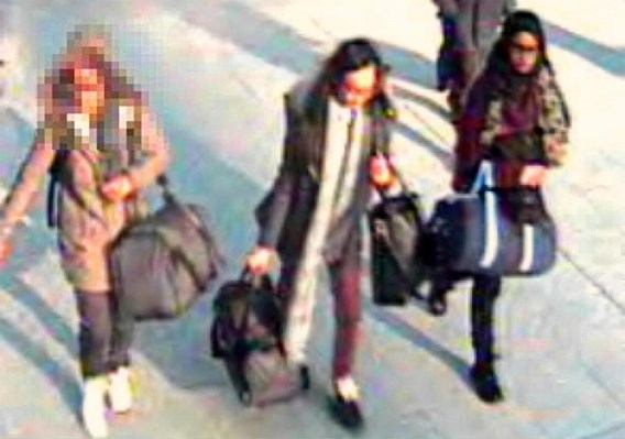 Drie schoolmeisjes op weg naar Islamitische Staat?