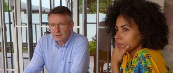 Martin Heylen in Congo met Leki: geen makkie.