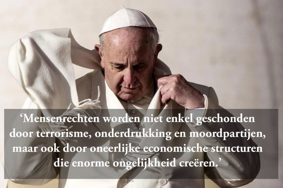 Twee jaar paus Franciscus in tien citaten De Standaard
