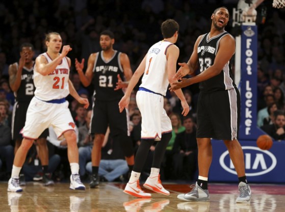 NBA. Knicks verrassen de Spurs - De Standaard