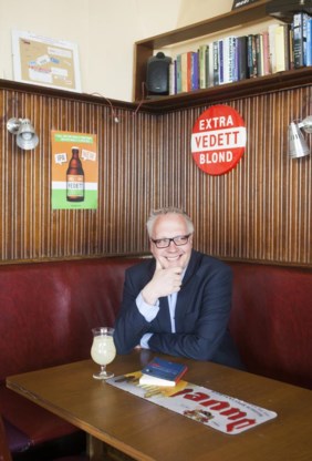 Peter Mertens op campagne in Antwerpen, voor de verkiezingen van mei 2014. ‘Als je het ACW meerekent, is links goed voor 30 procent. Elke linkse politicus moet dat toch veel te weinig vinden?’