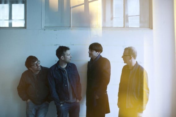 Gitarist Graham Coxon (l): ‘Ik heb vertrouwen in mijn eigen ideeën, maar ik durf anderen niet te vertellen dat ik hun ideeën maar niets vind.’