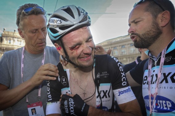 Serry emotioneel na opgave in Giro: ‘Ik had verschrikkelijke pijn’
