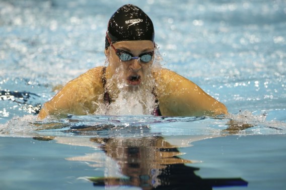Fanny Lecluyse zwemt olympische limiet 
