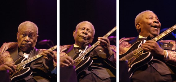 B.B. King in Rotterdam tijdens zijn ‘afscheidstournee’ uit 2006.