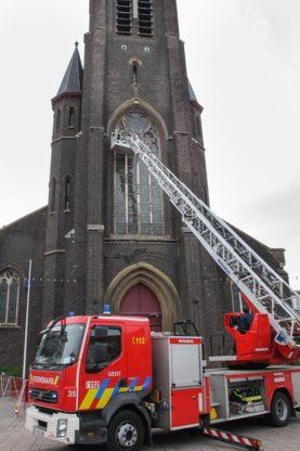 Het gebouw werd niet afgesloten.