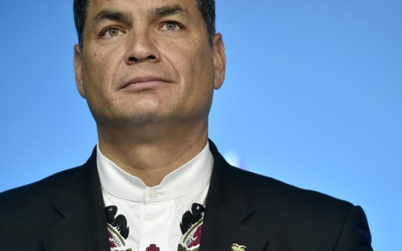 Rafael Correa, de president van Ecuador.