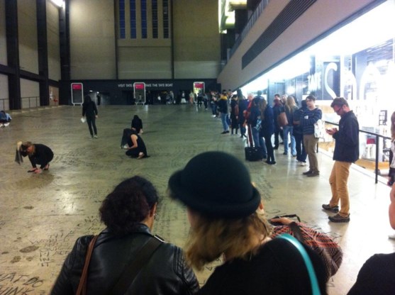 Klimaatactivisten bezetten Tate Modern