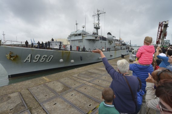 Belgisch marineschip pikte meer dan 1.600 bootvluchtelingen op
