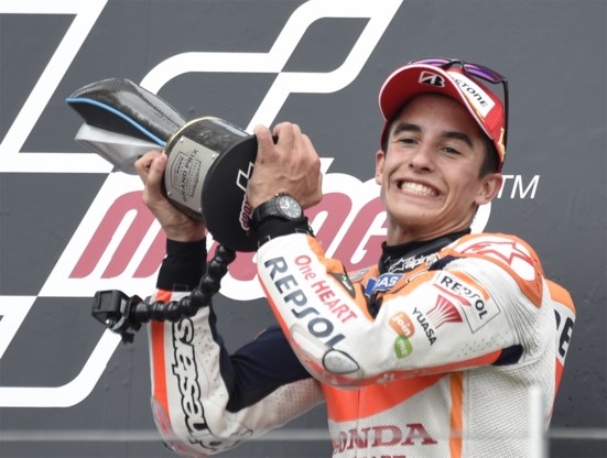 Marquez pakt de bloemen in MotoGP Duitsland