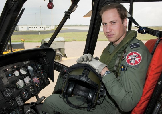 Prins William wordt helikopterambulancier