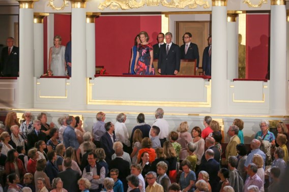 Filip en Mathilde wonen concert bij in volle Bozar op vooravond 21 juli