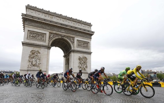 Tourjury neutraliseert op vraag van Froome finale op Champs Elysées