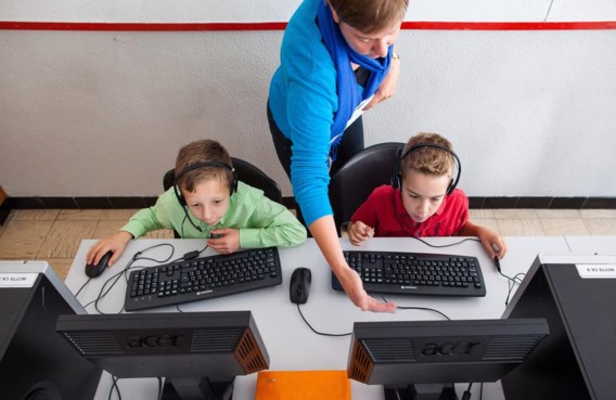 Hoe meer kinderen oefenen, hoe meer kans dat ze daarna een spelletje mogen spelen.