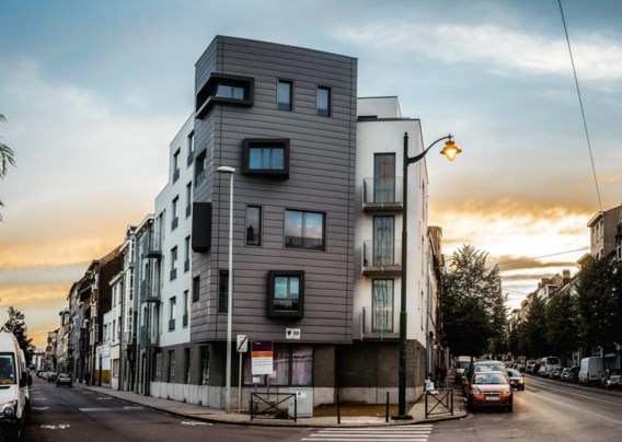 Dit appartementsblok werd in 2013 gebouwd en is nu in handen van de Community Land Trust.