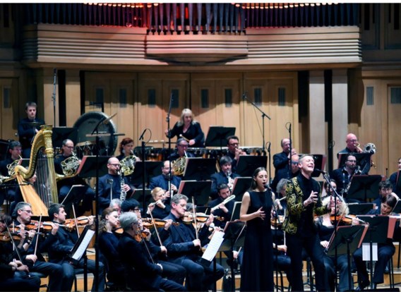 Het Nationaal Orkest, hier in Bozar met Ozark Henry, fuseert met dat van De Munt.