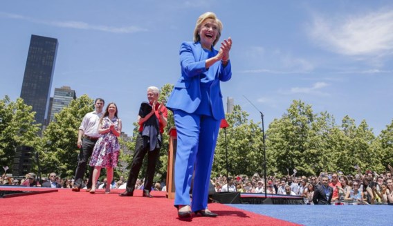 Ondanks de slechtere cijfers zit Clinton nog steeds in poleposition voor de Democratische nominatie.