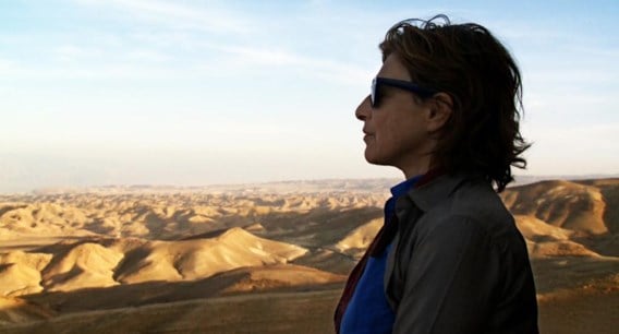 Chantal Akerman zoals ze te zien is in de documentaire ‘I don’t belong anywhere’. 