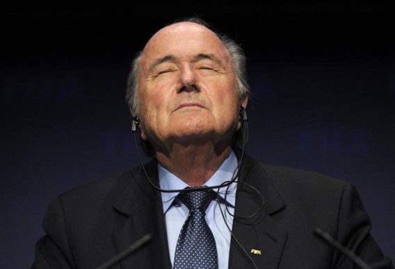 Sepp Blatter: zijn rijk bij de Fifa is uit.