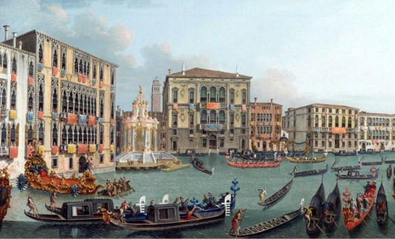 ‘Regatta op het Canal Grande’