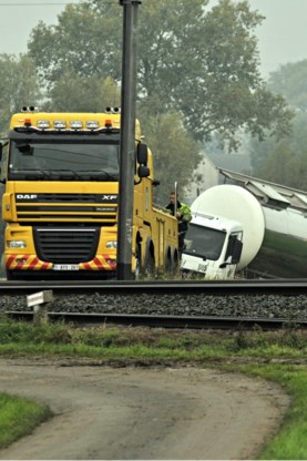 De Duitse trucker volgde zijn gps.