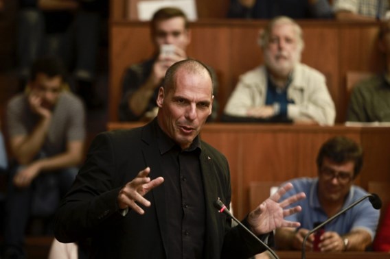 Spreekbeurt Varoufakis kost 55.000 euro