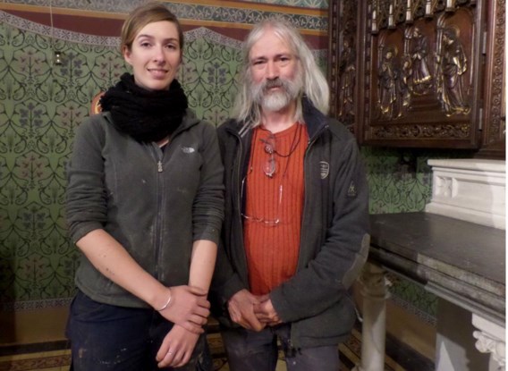 Hugo VandenBorre naast Kathleen Hamaekers: ‘Deze kerk zal volk lokken.’