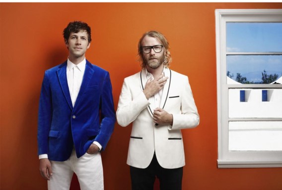 Brent Knopf (links) en Matt Berninger. Die laatste: ‘Zijprojecten als El Vy zorgen ervoor dat The National niet split.’