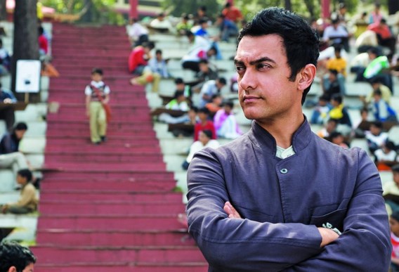 Aamir Khan is een gevierd acteur in India.