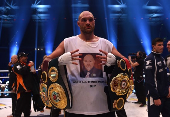 Fury is nieuwe wereldkampioen boksen bij de zwaargewichten