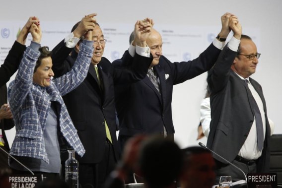 Klimaatakkoord in Parijs goedgekeurd