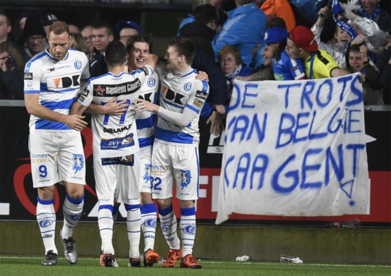 AA Gent alleen op kop na flauwe partij tegen STVV