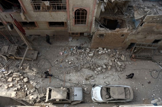 Minstens 28 burgers gedood bij bombardementen op rebellenbolwerk nabij Damascus