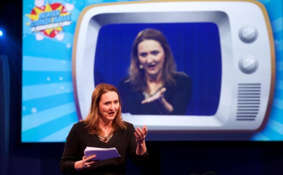 Open VLD-voorzitster Gwendolyn Rutten: ‘Alles begint met onderwijs.’