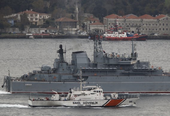 Rusland vuurt ‘waarschuwingsschoten’ af richting Turks schip