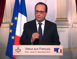 Nieuwjaarsspeech Hollande: ‘terreurdreiging nog lang niet geweken’