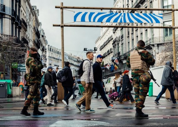 Brussel, in november 2015. Het buitenlandse geweld raakt via de oorlog in Syrië verweven met onze binnenlandse samenleving.